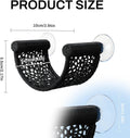 Betta Fish Hammock, White Floating Resting Leaf with Suction Cup - Aquarium Perch Ledge for Bettas, Shrimp, and Nano Fis