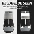 Dog Boots for Large Dogs, Medium Dog Boots & Paw Protectors for Hardwood Floors, Outdoor Dog Booties for Hot Pavement Wi