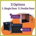 Pet Dreams Dog Crate Cover, Ivory, Small, 24"
