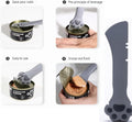 CUITIBI Small Spatula For Short Can, Cat Food Scoop, Wet Food Spoon For Dog Or Cat, Open Canned With Spatula, Manual Can Opener(Gray Spoon)