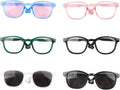 Pet Sunglasses for Dogs and Cats - Sun Protection Eyewear, Windproof Cool Glasses, Fashion Costume Dress Up, Party Cospl