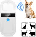 Pet Microchip Scanner ISO11784/85/FDX-B/EMID Animal Handheld Reader,134.2kHz Pet ID Scanner Rechargeable Animal Chip Reg