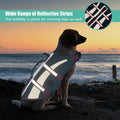 EMUST Dog Life Vests, Adjustable Dog Life Jacktets for Boat, High Visibility Life Vests for Dogs, Medium Dog Life Jacket Safety Swimsuit, NewTurquoise, M