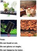 5W Reptile Heating Mat 5.9 Inch *5.5 Inch 110v -- Reptile Heat Pad with Temperature Adjustment, Terrarium Heat Mats, Saf