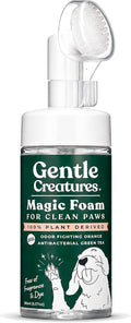 Gentle Creatures Magic Foam No Rinse Dog Paw Cleaner, Waterless, 5 fl oz