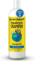 earthbath, Hypoallergenic Dog Shampoo - Fragrance Free Dog Shampoo for Allergies and Itching, Made in USA, Cruelty Free Dog Wash, Gentle Puppy Shampoo, Soothing Cat Shampoo - 16 Oz (1 Pack)