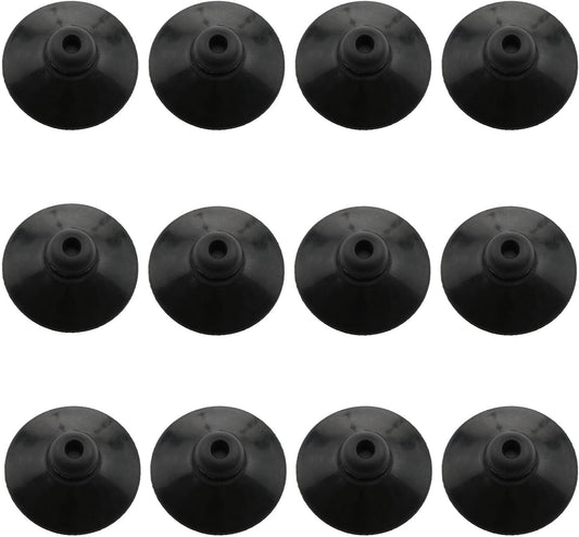 Fish Tank Suction Cup Clips Black Sucker Clips Aquarium Suction Cup Clips Fish Tank Attachments for Tank Pump, Overhead 