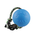 Jolly Pets Romp-n-Roll Rope and Ball Dog Toy, 6 Inches/Medium, Blueberry, Model Number: 606 BB, All Breed Sizes