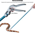 IC ICLOVER 52 Inch Professional Aluminum Alloy Snake Tongs, Standard Size