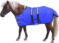 Derby Originals Mini Horse & Foal Winter Turnout Blanket – Reflective, No-Hardware Design, 600D Waterproof Outer, 150g I