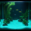 Shiny Stone Glow in The Dark Aquarium Gravel Sand, 3-5mm, Aqua