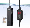 hygger Mini Fish Tank Submersible Heater 50W for 5-10 Gallons Small Betta Aquarium Heater with Digital Display Controlle