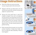 Cat Toilet Trainer Kit | Cat Potty Training Kit Toilet Box