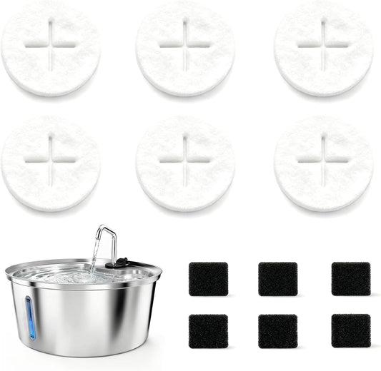 Dog Water Fountain Replacement Filters for WF02