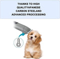 4pcs Dog Grooming Blades Compatible with Andis Dog Clippers,Detachable Ceramic Blade & Stainless Steel Blade (3FC+4FC+5F