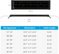 NICREW ClassicLED Plus LED Aquarium Light, 15W, for 18 to 24 Inch Fish Tank