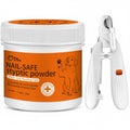 PAW PLANET Stop Bleeding for Dogs Cats - Clotting Powder for Nails Quick, Cuts & Wounds, Fast-Acting Styptic Powder, Safe & Easy to Use First Aid Solution (Styptic Powder kit)