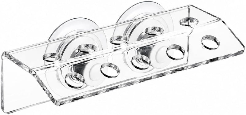kcrygogo Coral Frag Holder Acrylic Coral Frag Rack with Powerful Double Suction Cups Suitable for Household Fish Tanks (