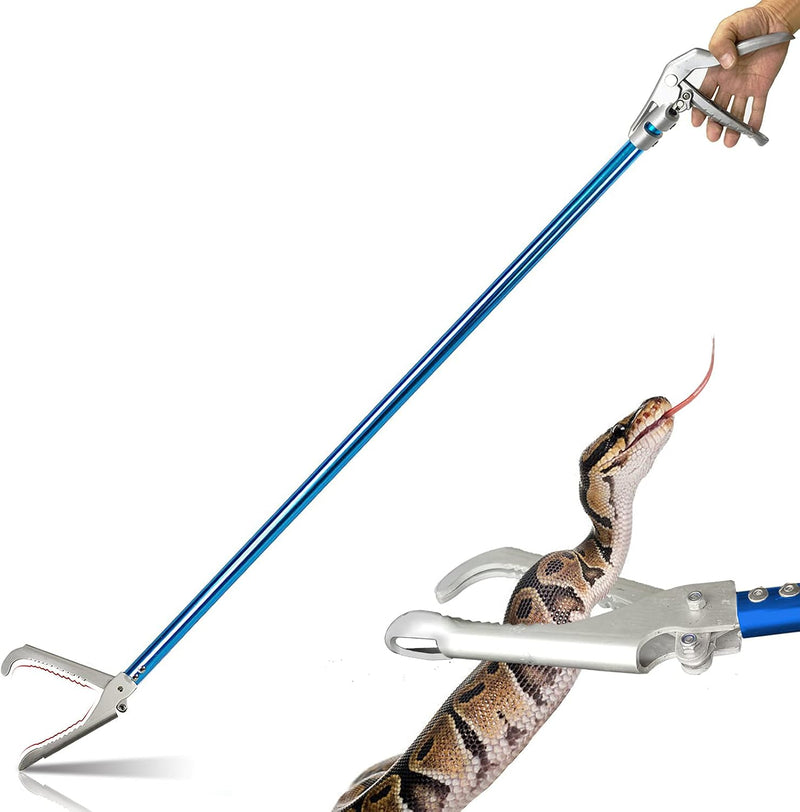 IC ICLOVER 52 Inch Professional Aluminum Alloy Snake Tongs, Standard Size