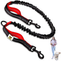 Hundefreund Hands-Free Dog Leash Replacement Bungee (47–67”) – Extension for Medium & Large Dogs – Shock-Absorbing with 