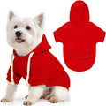 PETCARE Basic Dog Hoodie Sweaters for Small Medium Large Dogs Cats Puppy Clothes Soft Warm Fleece Dog Hoodies Sweatshirt