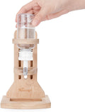 Niteangel Water Bottle with Stand for Syrian Dwarf Hamsters Gerbils Mice Rats Degus Small pet Rodents (White)