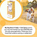My Dog Nose It Coat and Body Spray - Sun Protection for Your Dog, Protects Against Harmful UVA/UVB Rays