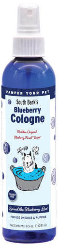 Showseason Animal Products South Bark's Original Blueberry Dog Cologne 8.5 oz. | Dog Perfume Long Lasting | Deodorizing Spray | Same Scent As The Famous Blueberry Facial®
