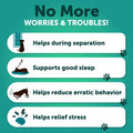 Dog Calming Chews - 120 Treats - Hemp Calming Chews for Dogs for Anxiety
