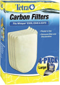 Tetra Whisper EX Carbon Large Round Filter Cartridges, 4 Count