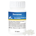Broad-Spectrum Dewormer for Cats & Kittens, 50 Tablets, for Tapeworms, Hookworms & Roundworms