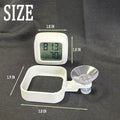 Reptile Thermometer and Humidity Gauge with Suction Cup