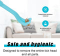 BOXOB 3pcs Tick Remover Tools, 3 Sizes Plastic Professional Portable Tick Puller Remover Tools Suitable for Dogs Cats Ho