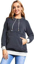 LINYUCHEN Cat Dog Carrier Hoodies – Puppy Kitten Carrying Sweatshirt Large Pet Pocket Pullover Top – Unisex Kangaroo Hoo