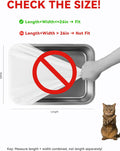 66 Count 26"x11.8" Cat Litter Box Bags Liners for Automatic Cat Litter Box