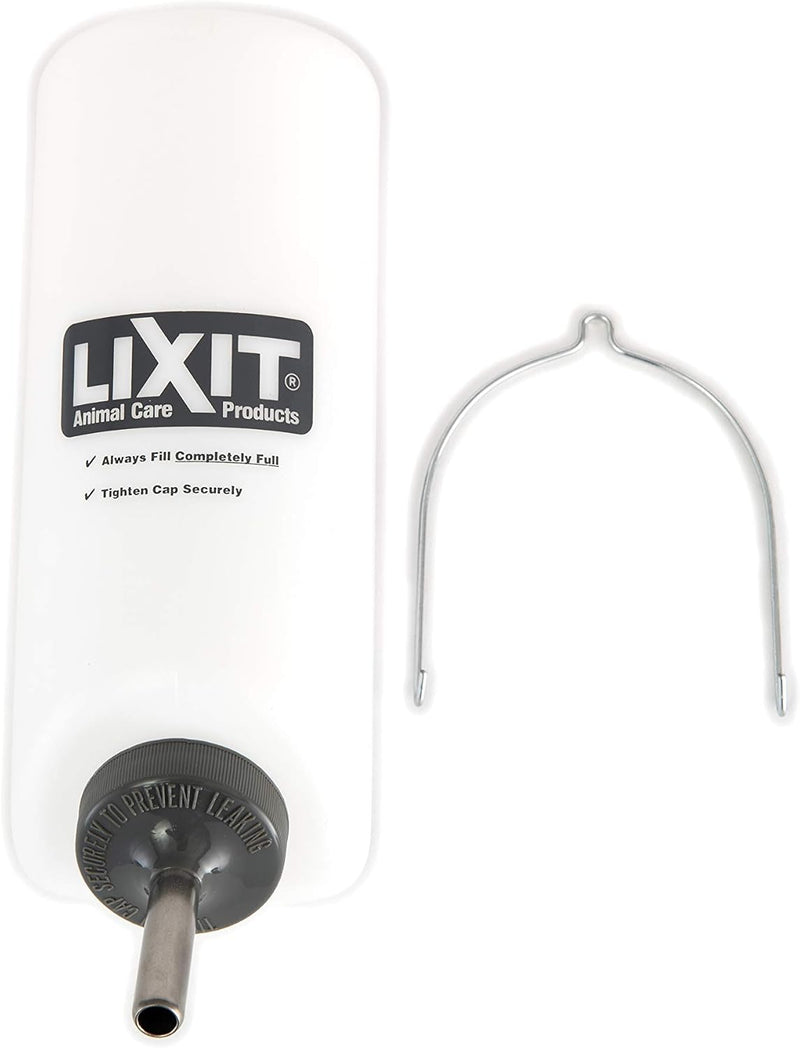 Lixit Wide Mouth BPA-Free Water Bottles with Colorful Graphics for Guinea Pigs, Rats, Chinchillas and Other Small Animal