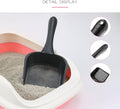 Cat Litter Scoop,Kitty Pet Shovel Scoop Reptile Terrarium Bedding Litter Cleaner Scoop For Cat Tortoise Snake,Hole:2.5mm