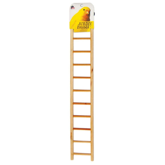 Prevue Pet Products BPV386 Birdie Basics 11-Step Wood Ladder for Bird, 17-Inch