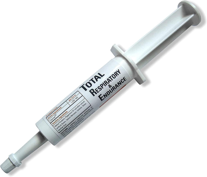 Ramard Total Respiratory & Endurance Syringe for Horses, Equine Vitamin & Supplements, Veterinary Supplies, with Clairis