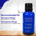 HA4E - Mange Relief for Cats - Treatment for Itchiness, Scabs, & Hair Loss Caused by Mites - All-Natural, Homeopathic, Non-GMO, Organic, Gluten, Preservative & Chemical Free - 300 Tablets
