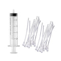 Baby Bird Feeding Syringe Set, Pet Parrot Milk Feeding Syringe with Tubes, Parrot Feeding Tubes Measuring Tools for Feeding Pets Scientific Industrial Labs… (20ml)