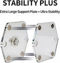 Strong Magnetic Hamster Wheel 7 Inch, Ultra Quiet Exercise Wheel for Glass Tanks and Acrylic Cages, No-Drill Cage Mount 