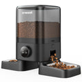oneisall Automatic Cat Feeder for 2 Cats, 20 Cups/5L Auto Cat Feeder, Automatic Cats Food Dispenser for Small Pets Indoor, Timed Pet Feeder for Dry Food