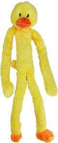 Multipet Swingin' Slevin Duck Dog Plush Toy - Squeaky Dog Toy