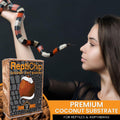 ReptiChip Reptile Bedding Loose Coconut Chip 12 Quart Coco Husk Substrate Mulch for Snake Habitat, Ball Python Terrarium