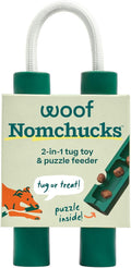 WOOF Nomchucks Dog Puzzle & Tug Dual Purpose Toy