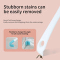 Stainless Steel Bird Cage Cleaner with Long Handle - Dual Head Brush & Scraper for Parrot Cages, Perch Cleaning Tool–Dur
