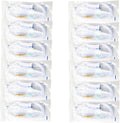 12 Pack Fluid Transfer Extension Tubing for Pets and Laboratory Care, 67 Inch Transparent PVC Lines with Precision Rolle