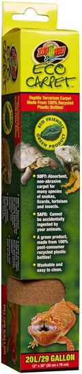Zoo Med Tan Eco Carpet 30" L X 12" W 29 Gallon