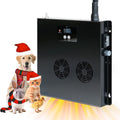 Briidea 400W Dog House Heater with PTC Rapid Heating (3 Seconds), 32℉-122℉ Temperature Range, 11.5FT Anti-Chew Cord, Hea